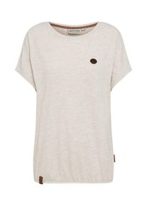 Naketano, Damen Shirt 'Schnella Baustella III', Beige