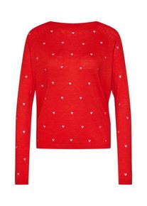 V&eacute;ro Moda VERO MODA, Damen Pullover 'VMHERA LS O NECK BLOUSE', Rot