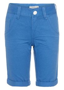 name it, M&auml;dchen Lange Slim Fit Shorts, Blau