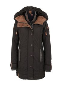 Naketano, Damen Winterjacke 'A Woman Will Rise Up', Schwarz
