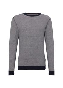 Jack & Jones JACK & JONES, Herren Pullover, Dunkelblau / Wei&szlig;