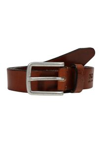 Jack & Jones JACK & JONES, Herren Lederg&uuml;rtel 'JACLEE', Braun
