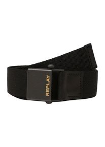 Replay, Herren G&uuml;rtel, Schwarz