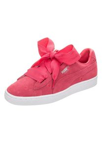 Puma, M&auml;dchen 'Suede Heart Valentine' Sneaker, Dunkelpink