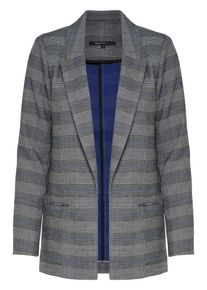 Only, Damen Blazer, Blau / Dunkelgrau