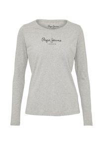 Pepe Jeans, Damen Langarmshirt 'NEW VIRGINIA L/S', Grau