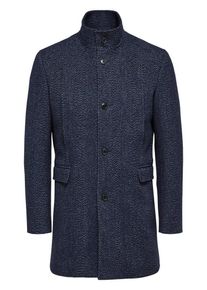 Selected Homme, Herren Mantel, Blaumeliert
