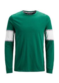 Jack & Jones JACK & JONES, Herren T-Shirt, Gr&uuml;n / Wei&szlig;