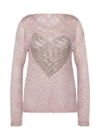 Sublevel, Damen Pullover, Taupe / Ros&eacute;