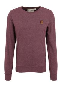 Naketano, Herren Sweatshirt 'Al K.Ohol', Bordeaux