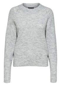Selected Femme, Damen Strickpullover, Hellgrau