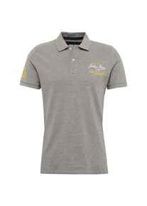 Jack & Jones JACK & JONES, Herren Poloshirt 'JORFARA', Gelb / Hellgrau