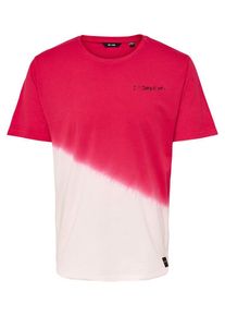 Only & Sons Only & Sons, Herren T-Shirt, Hellrot / Wei&szlig;
