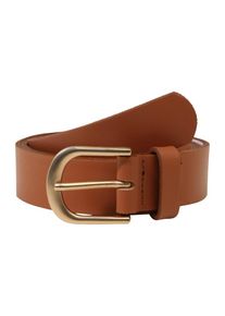 Pieces, Damen Lederg&uuml;rtel f&uuml;r Jeans 'PCFUNDA', Cognac