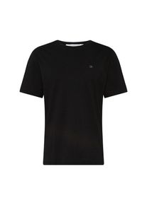 Calvin Klein Jeans, Herren Shirt 'CKJ EMBROIDERY REG FIT TEE', Schwarz