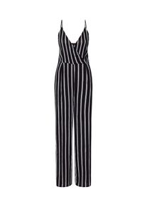 Noisy may, Damen Overall 'NMMELISSA S/L', Schwarz / Wei&szlig;