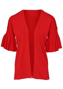 Heine, Damen Strickjacke, Rot
