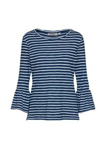 Garcia, Damen Shirt, Marine / Wei&szlig;