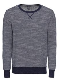 s.Oliver RED LABEL, Herren Pullover, Nachtblau / Wei&szlig;