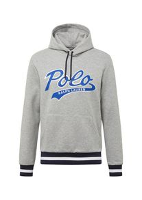 Polo Ralph Lauren, Herren Sweatshirt 'LSPOHOODM1-LONG SLEEVE-KNIT', Blau / Hellgrau
