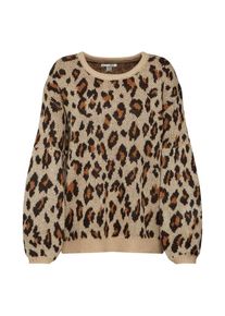 Amuse Society, Damen Pullover 'GO WILD', Hellbraun