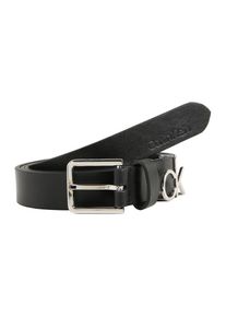 Calvin Klein, Damen G&uuml;rtel '2.5CM CK SLIDER BELT', Schwarz