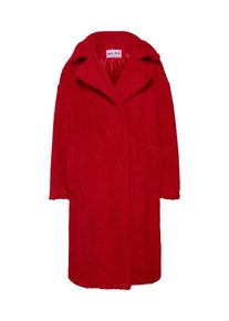 NA-KD, Damen Mantel 'Teddy Coat', Rot