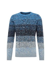 Tom Tailor, Herren Pullover, Rauchblau / Royalblau / Grau / Schwarz