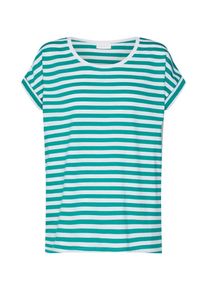 Vila, Damen T-Shirt 'Dreamers', Gr&uuml;n / Wei&szlig;