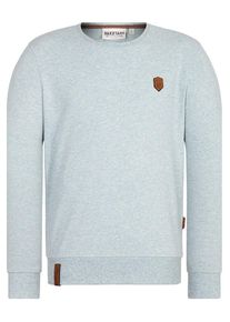 Naketano, Herren Sweatshirt 'Al K.Ohol', Azur