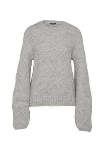 Denham, Damen Pullover 'THRONE CREW KNIT PMB', Grau