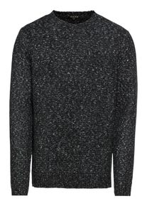 Review, Herren Pullover 'CN SNOW MEL', Anthrazit
