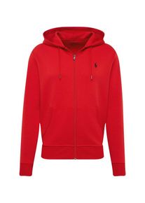 Polo Ralph Lauren, Herren Sweatjacke 'LSFZHOODM1-LONG SLEEVE-KNIT', Rot