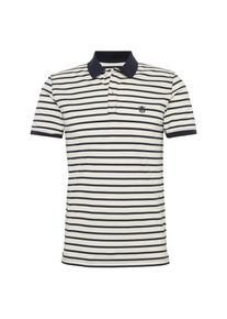 Selected Homme, Herren Poloshirt 'SHHARO STRIPE SS EMBROIDERY POLO', Blau / Wei&szlig;