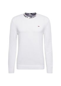 Tommy Hilfiger, Herren Pullover, Dunkelblau / Wei&szlig;