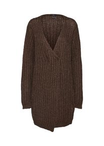 SET, Damen Strickjacke, Dunkelbraun