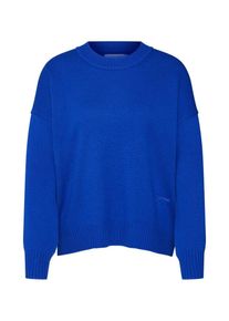 Calvin Klein, Damen Pullover 'CASHMERE CNK SWTR LS', Blau