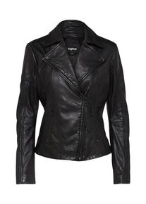 tigha, Damen Lederjacke 'Melody', Schwarz