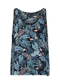 Iriedaily, Damen Top 'Hula', Blau / Schwarz