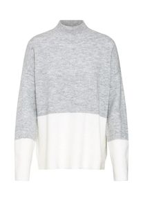 Missguided, Damen Pullover, Grau / Wei&szlig;