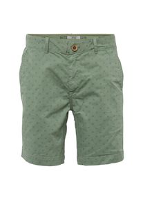 Blend, Herren Shorts mit Allover-Muster, Gr&uuml;n