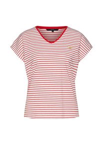 V&eacute;ro Moda VERO MODA, Damen Shirt 'VMCLIA', Hellrot / Wei&szlig;