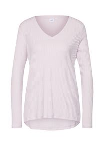 GAP, Damen Pullover 'LS PLUSH RIB VNK', Pastelllila