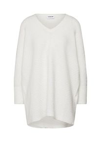 Noisy may, Damen Pullover 'NMTOMMA', Wei&szlig;