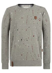 Naketano, Herren Sweatshirt, Graumeliert