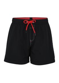 Diesel, Herren Badeshorts 'BMBX-DOLPHIN-S', Rot / Schwarz