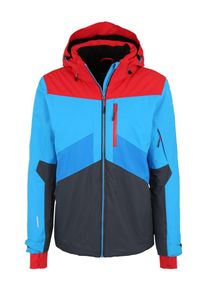 Icepeak, Herren Wintersportjacke 'KRIS', T&uuml;rkis / Dunkelblau / Rot