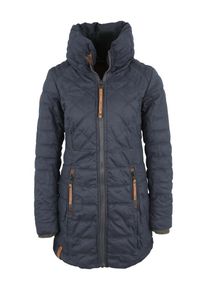 Naketano, Damen Steppmantel, Taubenblau / Bronze