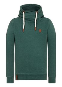 Naketano, Herren Sweatshirt 'Dirty K&uuml;f&uuml;rbaz AMK', Tanne