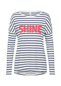 Q/S Designed By, Damen Jerseyshirt, Wei&szlig;